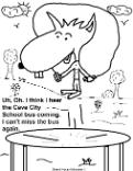 Cave City Caveman Coloring Pages- Animal Don't want to miss Cave City School Bus Coloring page